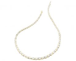Naszyjnik z żółtego złota z diamentami - 0,10 ct - próba 585. Żółte naszyjniki Apart, z diamentem, złote. Za 13,990.00 zł.