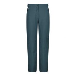 Spodnie narciarskie damskie CMP 3W18596N trek green. Zielone spodnie narciarskie CMP, bez wzorów, narciarskie. Za 399.99 zł.