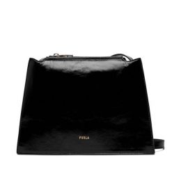 Torebka Furla. Czarne torebki klasyczne Furla, bez wzorów, bez dodatków. Za 1,649.00 zł.
