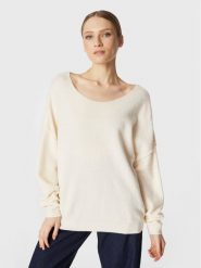 American Vintage Sweter Damsville DAM225H22 Écru Relaxed Fit. Swetry American Vintage, s, bez wzorów, z syntetyku, bez ramiączek. Za 239.99 zł.