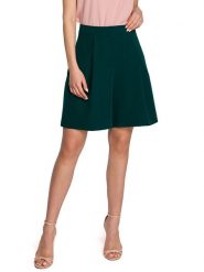 Stylove Szorty w kolorze ciemnozielonym rozmiar: S. Zielone szorty Stylove, bez wzorów. Za 88.02 zł.