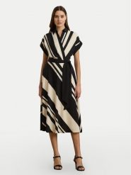 LAUREN RALPH LAUREN Sukienka codzienna 250963463001 Écru Regular Fit. Sukienki Lauren Ralph Lauren, na co dzień, bez wzorów, z syntetyku, bez kołnierzyka, bez ramiączek, proste. Za 729.99 zł.