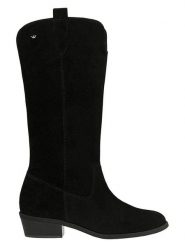 Wojas Skórzane kozaki w kolorze czarnym rozmiar: 38. Czarne kozaki Wojas, na zimę, ze skóry, bez obcasa, bez zapięcia. Za 405.05 zł.