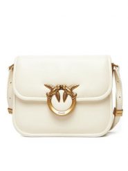 PINKO Torebka Love Box Bag Fl Mini PE 25 PLTT 104297 A26J Écru. Listonoszki Pinko, bez wzorów, ze skóry, bez dodatków. Za 1,219.00 zł.