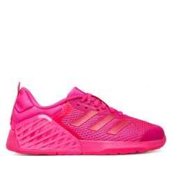 Buty na siłownię adidas. Czerwone obuwie sportowe Adidas, bez zapięcia, na fitness i siłownię. Za 569.99 zł.