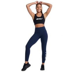 Damskie legginsy kompresyjne 2XU Form Stash Hi-Rise. Niebieskie legginsy 2XU, l, bez wzorów. Za 560.00 zł.