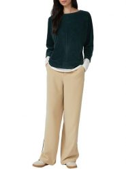 S.OLIVER RED LABEL Bluzka w kolorze ciemnozielonym rozmiar: 46. Zielone bluzki s.Oliver RED LABEL, s, bez wzorów, bez kołnierzyka, bez ramiączek. Za 108.99 zł.