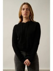 AUTHENTIC CASHMERE Kaszmirowy sweter "Svalinna" w kolorze czarnym rozmiar: S. Czarne swetry AUTHENTIC CASHMERE, s, bez wzorów, z kaszmiru, bez ramiączek. Za 413.99 zł.