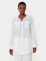 LAUREN RALPH LAUREN Koszula 20501076 Biały Regular Fit. Białe koszule Lauren Ralph Lauren, s, bez wzorów, z bawełny, bez kołnierzyka, bez ramiączek. Za 489.99 zł.