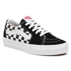 Tenisówki Vans. Czarne trampki Vans, bez wzorów, bez zapięcia. Za 219.99 zł.