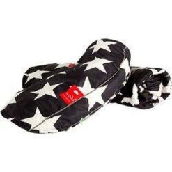 Wobs HandMof Stars Czarny/Biały. Czarne rękawiczki WOBS, bez wzorów. Za 332.95 zł.