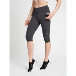 Damskie legginsy 3/4 Newline Hw. Szare bielizna sportowa Newline, s, bez wzorów. Za 256.50 zł.