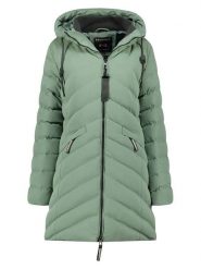 ANAPURNA Parka "Clarisana" w kolorze zielonym rozmiar: S. Zielone parki ANAPURNA, s, bez kaptura. Za 292.89 zł.