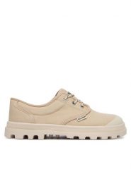 Palladium Trampki Dunelite Ox Cush 94661-298-M Beżowy. Brązowe trampki Palladium, bez wzorów, z materiału, bez zapięcia. Za 379.99 zł.