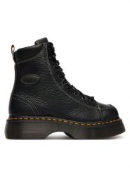 Dr. Martens Trzewiki Buzz 8I Milled DM42032001 Czarny. Czarne botki Dr. Martens, bez wzorów, ze skóry, bez obcasa, na płaskiej podeszwie, bez zapięcia. Za 899.99 zł.