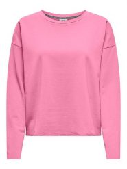 JDY Bluza w kolorze różowym rozmiar: XL. Różowe bluzy JDY, xl, bez wzorów, z bawełny, bez kaptura. Za 105.63 zł.