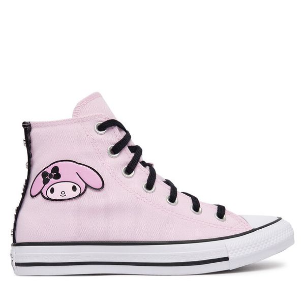 Trampki Converse. Czerwone trampki Converse, bez wzorów, bez zapięcia. Za 399.99 zł.