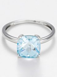 DIAMANTA Złoty pierścionek "Topaze Unique" z topazem rozmiar: 60. Niebieskie pierścionki DIAMANTA, z topazem, złote. Za 1,696.99 zł.