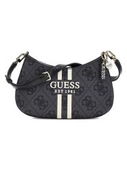 Guess Torebka w kolorze antracytowym - 29 x 18 x 6 cm rozmiar: onesize. Czarne torby na ramię Guess, z aplikacjami, z materiału, na ramię, bez dodatków. Za 347.99 zł.