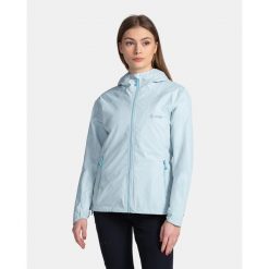 Damska kurtka outdoorowa Kilpi SONNA-W. Szare kurtki sportowe Kilpi, s, bez wzorów, z softshellu, bez kaptura, trekkingowe. Za 289.86 zł.