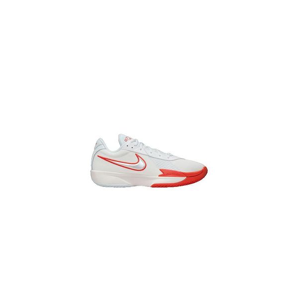Buty sportowe Nike Air Zoom G.T. Cut Academy Białe. Białe obuwie sportowe Nike, ze skóry, bez zapięcia, do koszykówki. Za 425.55 zł.