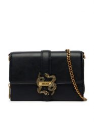 Just Cavalli Torebka 80RA5PA6 ZSA89 Czarny. Czarne torebki klasyczne Just Cavalli, bez wzorów, ze skóry, bez dodatków. Za 660.99 zł.