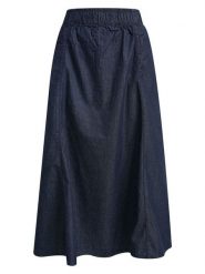 Milano Italy Spódnica w kolorze granatowym rozmiar: 40. Niebieskie spódnice Milano Italy, bez wzorów, z bawełny, maxi. Za 173.99 zł.