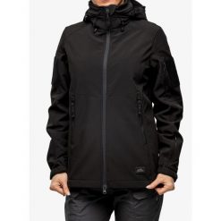 Kurtka softshell damska Helikon-Tex Gunfighter Woman's Jacket. Czarne kurtki sportowe HELIKON-TEX, s, bez wzorów, z softshellu, bez kaptura, trekkingowe. Za 482.99 zł.