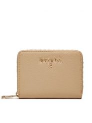Patrizia Pepe Portfel CQ8512/L001-B743 Beżowy. Brązowe portfele Patrizia Pepe, bez wzorów, ze skóry. Za 749.99 zł.