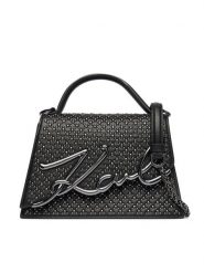 KARL LAGERFELD Torebka B4W30005 Czarny. Czarne torebki klasyczne KARL LAGERFELD, bez wzorów, ze skóry, bez dodatków. Za 1,399.00 zł.