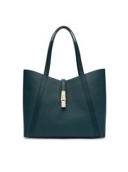 Furla Torebka Goccia L WB01788 BX3353 CN 4907S Zielony ciemny. Zielone torebki klasyczne Furla, bez wzorów, ze skóry, bez dodatków. Za 1,439.00 zł.