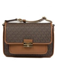 Michael Kors Torebka w kolorze ciemnobrązowym - 24 x 16 x 8 cm rozmiar: onesize. Brązowe torby na ramię Michael Kors, bez wzorów, z materiału, na ramię, bez dodatków. Za 1,005.56 zł.