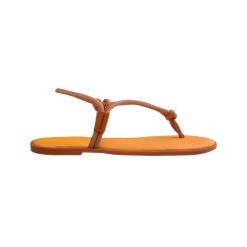 Sandały damskie Havaianas Una Acai. Żółte sandały Havaianas, bez wzorów, eleganckie, bez obcasa, na płaskiej podeszwie, bez zapięcia. Za 165.50 zł.