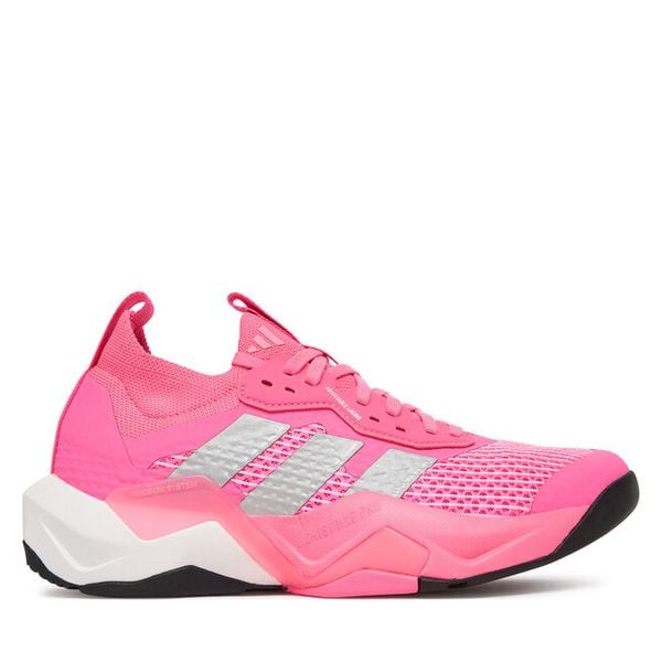 Buty na siłownię adidas. Czerwone obuwie sportowe Adidas, bez zapięcia, na fitness i siłownię. Za 569.99 zł.