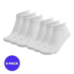 Skarpety Fitness unisex Sneaker 6 par. Białe skarpety XTREME, bez wzorów, z elastanu. Za 164.54 zł.