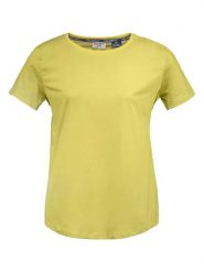 DOLOMITE Koszulka "Pelmo DRI" w kolorze żółtym rozmiar: XXL. Żółte bluzki Dolomite, xxl, bez wzorów, z bawełny, bez kołnierzyka, bez ramiączek. Za 65.69 zł.