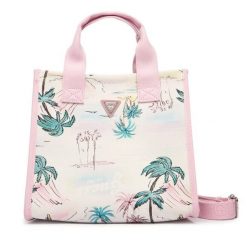 Torebka Guess. Czerwone torebki klasyczne Guess, z aplikacjami, bez dodatków. Za 269.99 zł.