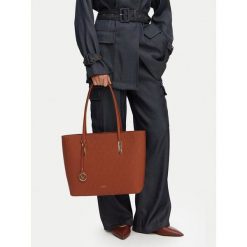 Torebka MEXX. Brązowe shopper Mexx, bez wzorów, bez dodatków. Za 159.99 zł.