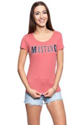 MUSTANG T SHIRT DAMSKI Alexia C Print 1009641 8271. Czerwone t-shirty Mustang, s, bez wzorów, bez kołnierzyka, bez ramiączek. W wyprzedaży za 39.99 zł.