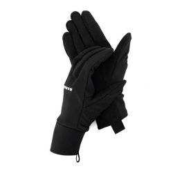Rękawiczki trekkingowe Mammut Astro. Czarne rękawiczki Mammut, bez wzorów, sportowe. Za 269.99 zł.