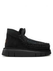 Mou Śniegowce Eskimo Bounce Sneaker FW531009A Czarny. Czarne trapery i śniegowce Mou, ze skóry. Za 1,049.00 zł.