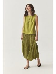 TATUUM Spódnica w kolorze zielonym rozmiar: L. Zielone spódnice Tatuum, l, bez wzorów, maxi. Za 190.63 zł.