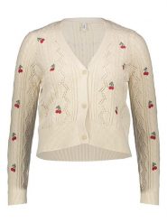 ONLY Kardigan w kolorze beżowym rozmiar: M. Brązowe kardigany Only, m, bez wzorów. Za 113.99 zł.