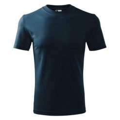 Ciężka Koszulka Unisex Dla Dorosłych. Niebieskie bluzki ALDER, bez wzorów, sportowe, bez kołnierzyka, bez ramiączek. Za 56.99 zł.