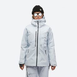 Kurtka narciarska damska Wedze FR900. Niebieskie kurtki narciarskie WED'ZE, m, bez wzorów, z materiału, bez kaptura, narciarskie. Za 899.99 zł.