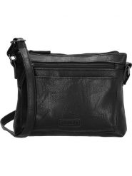 Beagles Torebka "Murcia" w kolorze czarnym - 23 x 18 x 5 cm rozmiar: onesize. Czarne torby na ramię Beagles, bez wzorów, z materiału, na ramię, bez dodatków. Za 56.99 zł.