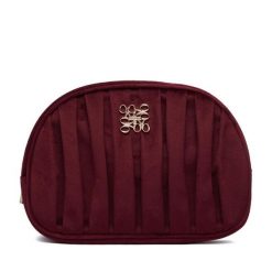 Kosmetyczka Nine West. Czerwone kufry i kosmetyczki Nine West, bez wzorów, z materiału, bez dodatków. Za 79.99 zł.