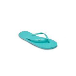 Japonki plażowe damskie Roxy VIVA IV. Zielone klapki Roxy, bez wzorów, bez obcasa. Za 74.99 zł.