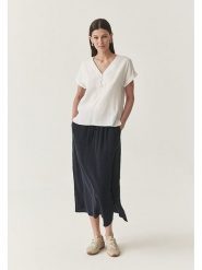 TATUUM Bluzka w kolorze białym rozmiar: 46. Białe bluzki Tatuum, bez wzorów, bez kołnierzyka, bez ramiączek. Za 126.15 zł.