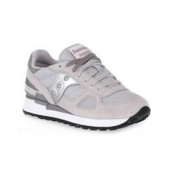 Buty do chodzenia damskie Saucony Shadow Original. Szare obuwie sportowe Saucony, z gumy, bez zapięcia, trekkingowe. Za 676.00 zł.